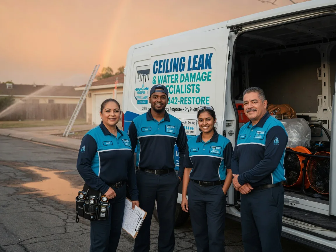 Ceiling Leak Cleanup company in Chauvin, LA