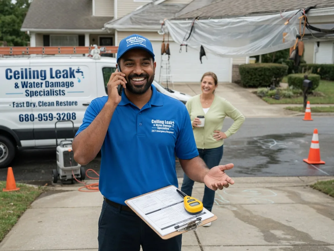 Ceiling Leak Cleanup Chauvin, LA FAQs