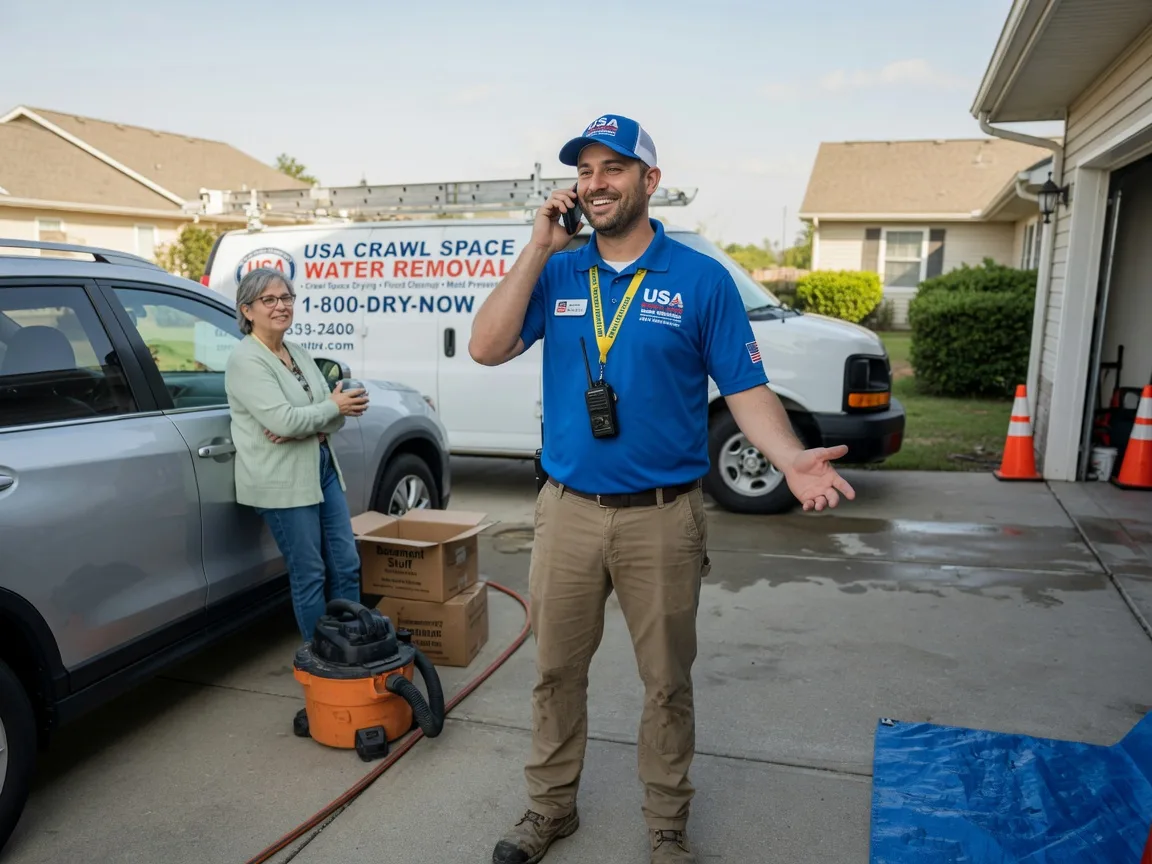 Crawl Space Water Removal Chauvin, LA FAQs